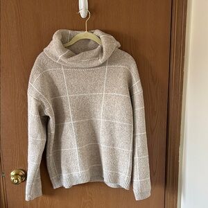 Cozy Beige Turtleneck Sweater